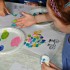Kids Fingerprint Balloon and Bicycle Art
