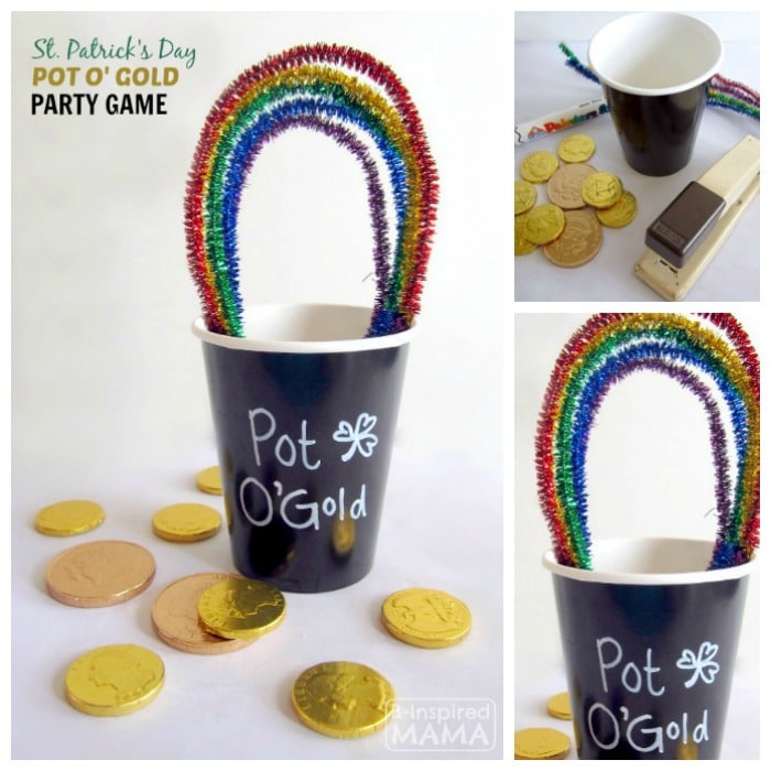 A Simple St. Patrick's Day Party Game - Pot O' Gold Toss
