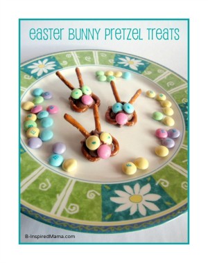 Easy Easter Bunny Treats at B-InspiredMama.com