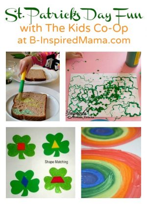 St. Patrick's Day Fun for Kids at B-Inspired Mama