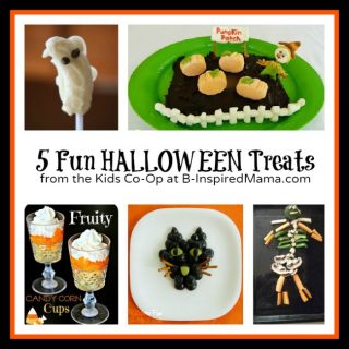 5 Halloween Snacks from the Kids Co-Op at B-Inspired Mama