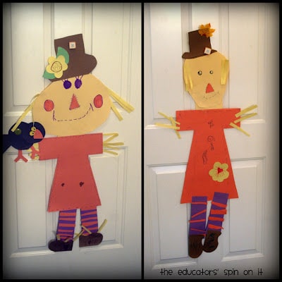 Build Your Own Scarecrow Craft for Kids at B-Inspired Mama