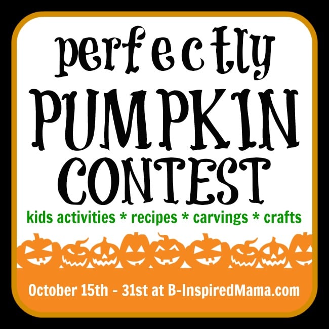 All About the Perfect Pumpkin Contest at B-InspiredMama.com