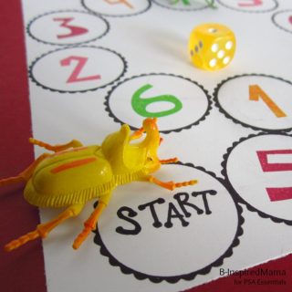 Make a Game for Number Learning at B-InspiredMama.com