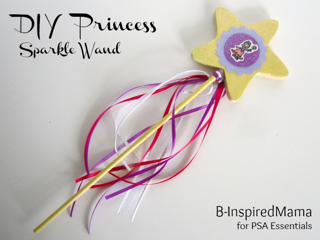 Create a Wand for Your Princess at B-InspiredMama.com