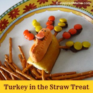 Thanksgiving Snack for Kids - Turkey Treat from B-Inspired Mama