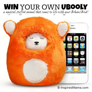 WIN an Ubooly Interactive Kids Toy and App at B-InspiredMama.com