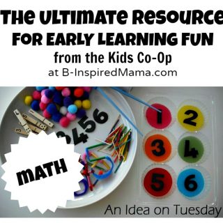 Early Learning Activities from The Kids Co-Op at B-InspiredMama.com