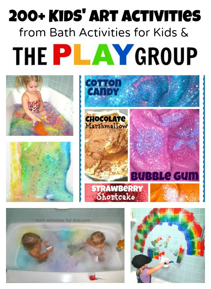 Art Activities from Bath Activities for Kids and The PLAY Group