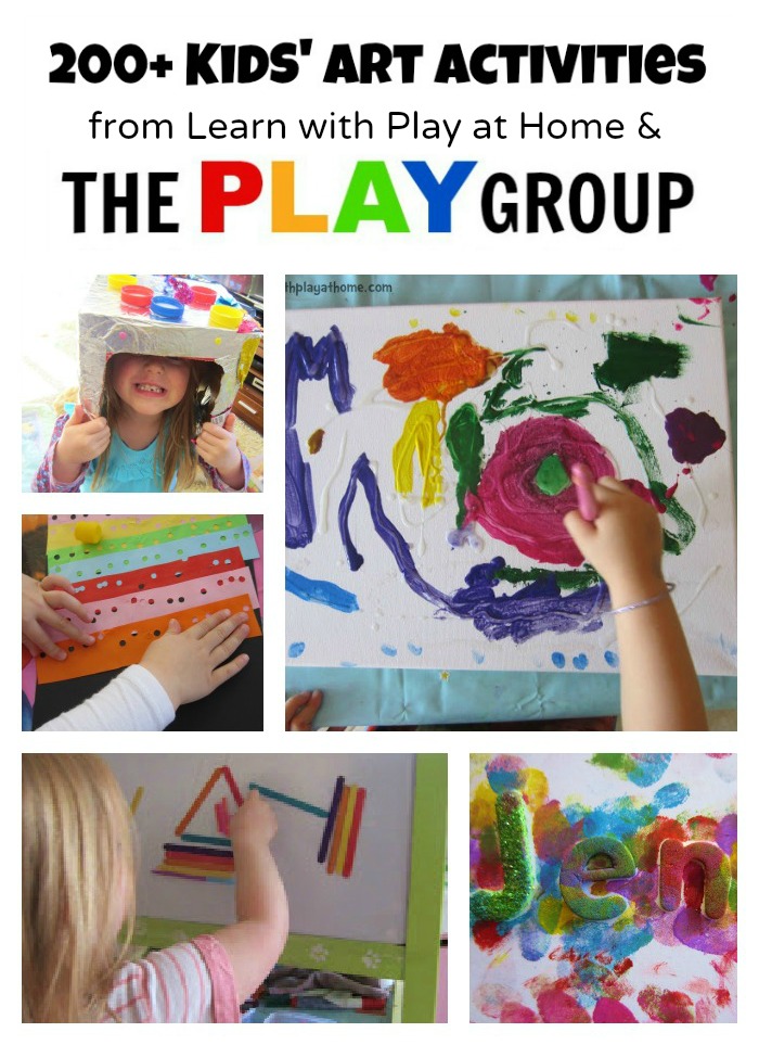 Art Activities from Learn with Play at Home and The PLAY Group
