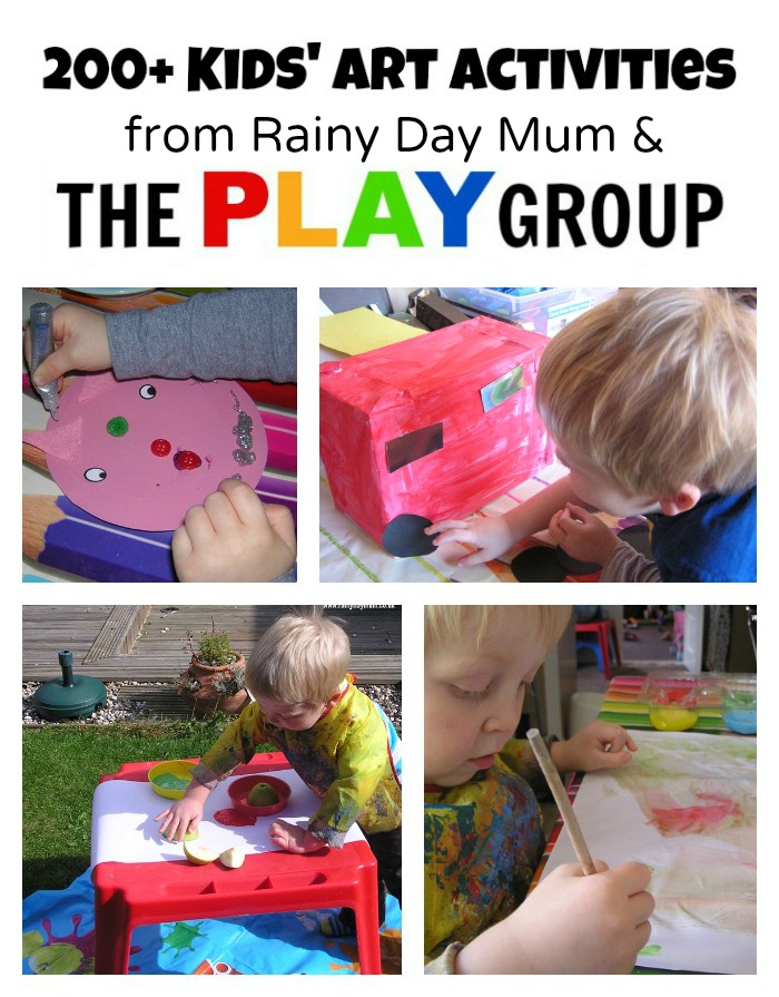 Art Activities from Rainy Day Mum at The PLAY Group