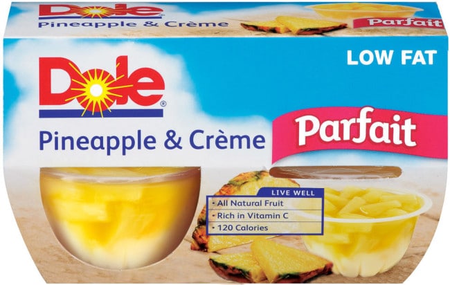 DOLE Pineapple Creme Fruit Parfaits for a Mom Time Escape at B-InspiredMama.com