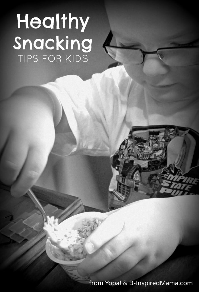 4 Healthy Snacking Tips for Kids from #YopaYogurt and B-InspiredMama.com #spon