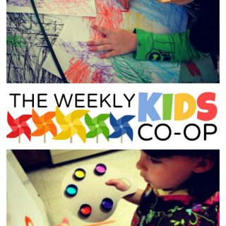 18+ Preschool Art Activities at the NEW Weekly Kids Co-Op Blog