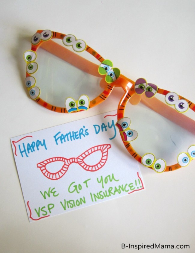 Dad, We Got You VSP Vision Insurance for Father's Day! - B-InspiredMama.com