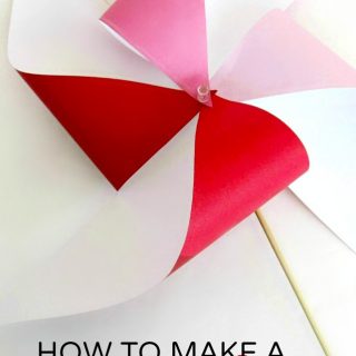 How to Make a Pinwheel - And Impress Your Kids - The Perfect Summer Craft - at B-Inspired Mama
