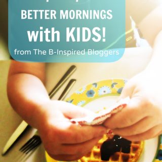 Simple Tips for a Better Kids Morning from EGGO and B-InspiredMama.com