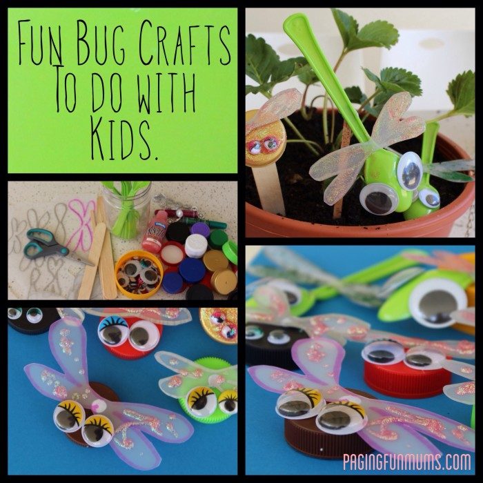 Cute Recycled Bug Crafts from Paging Fun Mums at B-InspiredMama.com