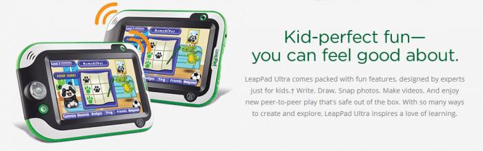 LeapPad Ultra Sweepstakes and Kids Technology Tips at B-InspiredMama.com