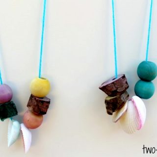 Necklace Nature Craft for Kids