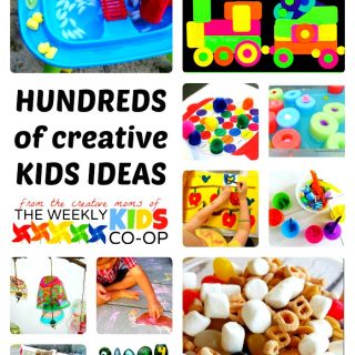 Hundreds of Creative Kids Activities at The Weekly Kids Co-Op at B-InspiredMama.com