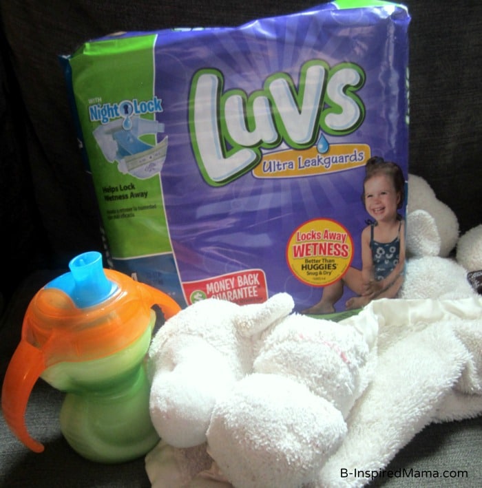 Luvs Nightlock Helped with My Toddler Sleep Problems at B-Inspired Mama