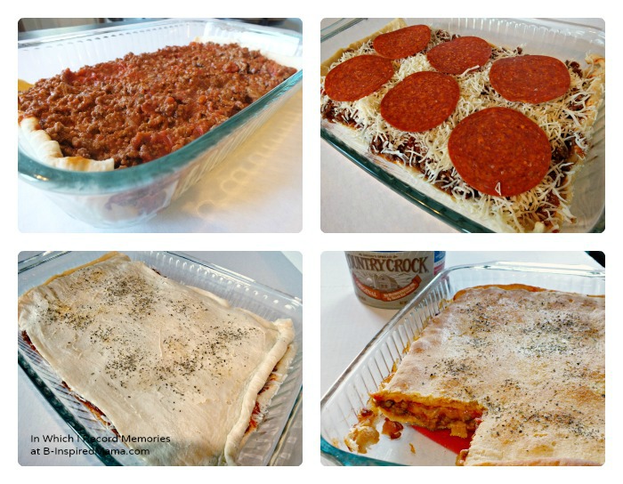 An Easy Recipe for Making Pizza Casserole at B-Inspired Mama