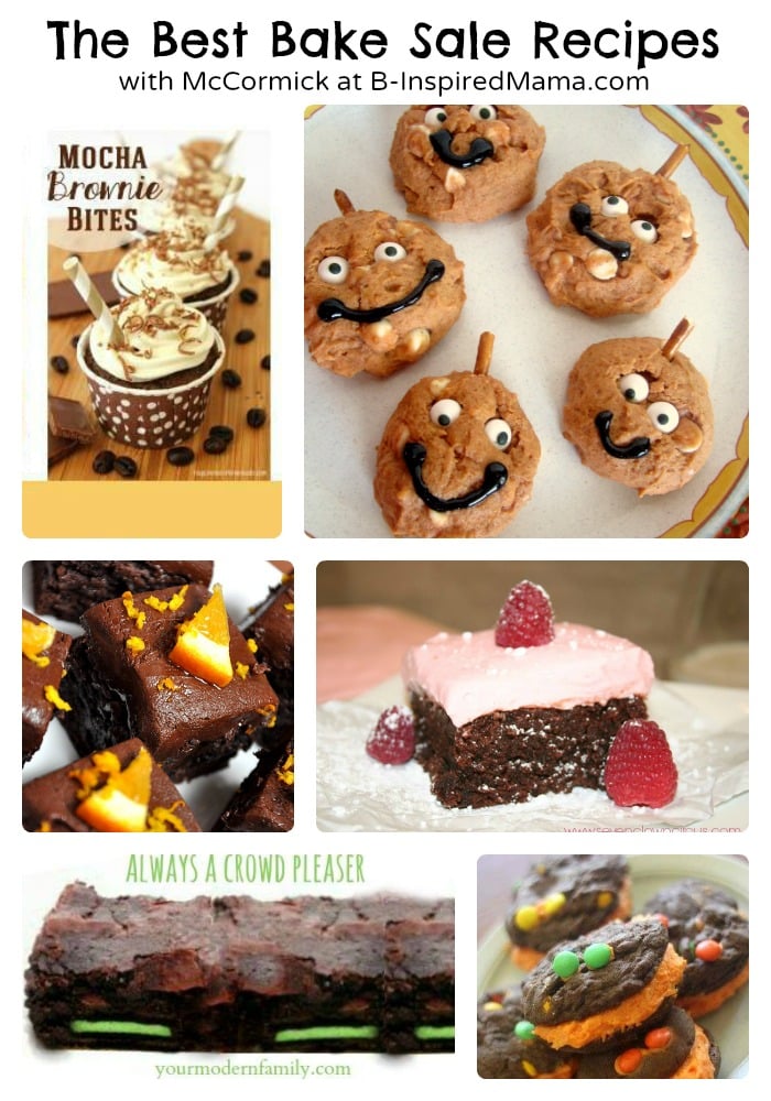 Best Bake Sale Recipes with McCormick t B-Inspired Mama
