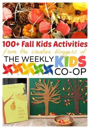 Fall Activities for Kids at The Weekly Kids Co-Op at B-Inspired Mama