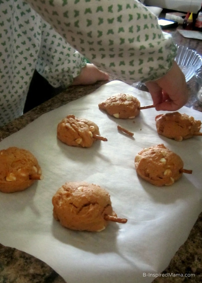 Making Pumpkin Cookies - Bake Sale Recipes with McCormick at B-Inspired Mama