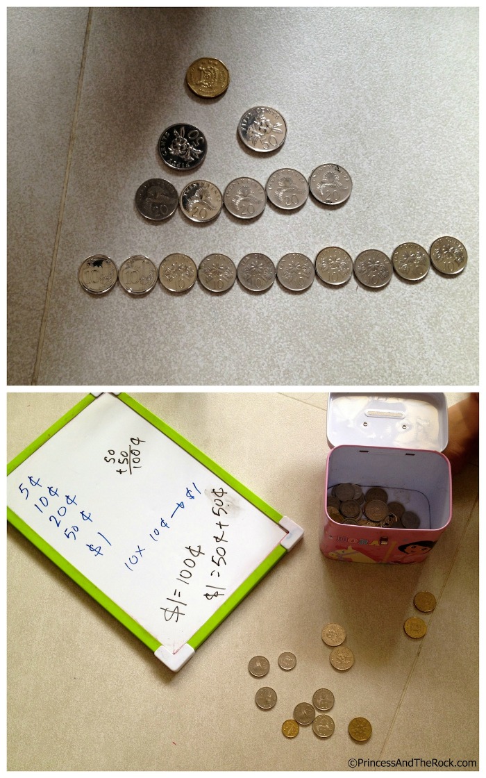 Money Counting Preschool Activities at B-Inspired Mama