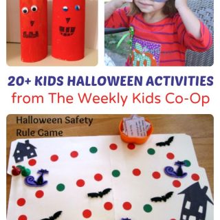Over 20 Fun Kids Halloween Activities from The Weekly Kids Co-Op at B-Inspired Mama