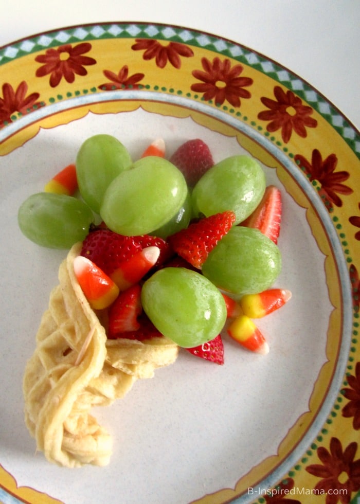 A Cornucopia Kids Thanksgiving Snack with Eggo at B-Inspired Mama