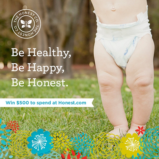 Enter to Win a Gift Certificate from The Honest Company at B-Inspired Mama