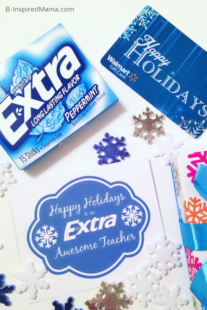 An EXTRA Awesome Teacher Gift Sponsored #Shop with Extra Gum at B-Inspired Mama