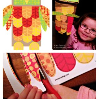 Free Printables for Kids - Make a Paper Bag Owl Puppet - Sponsored by Alex Toys at B-Inspired Mama