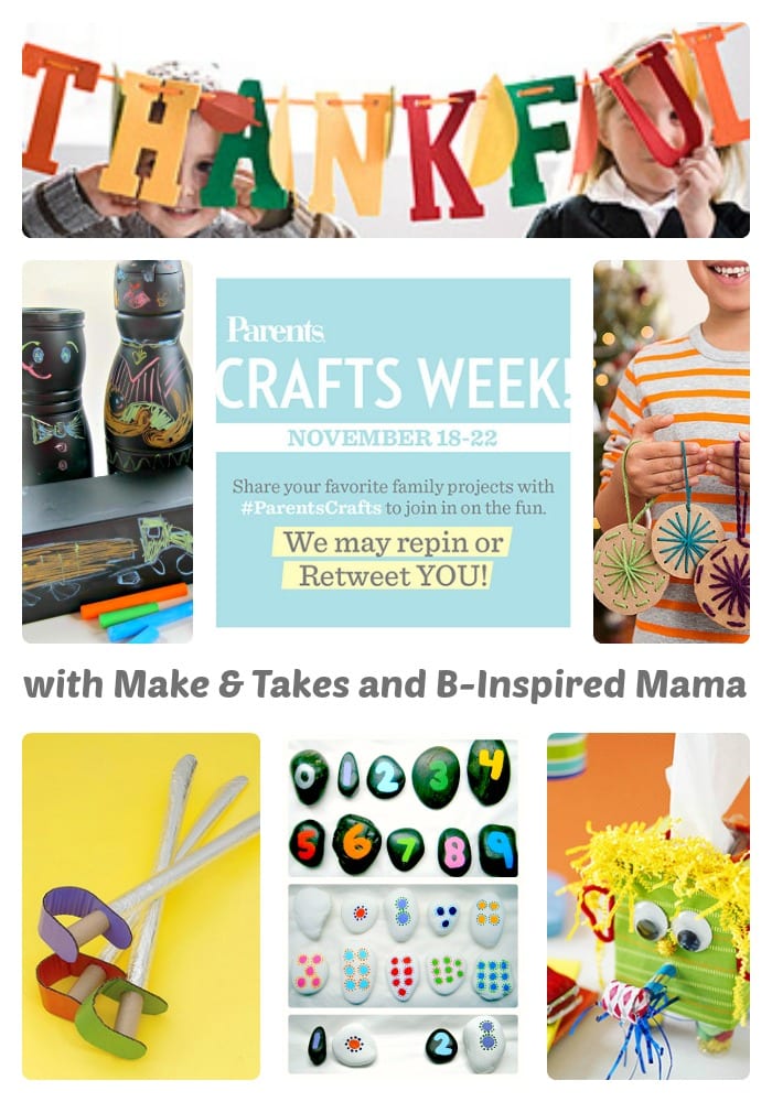 Fun Kids Crafts Pins with #ParentsCrafts Week at B-Inspired Mama