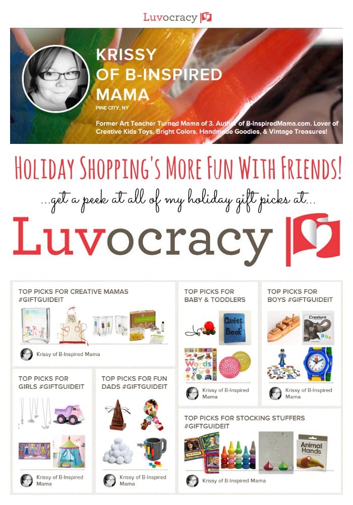 Get a Sneak Peek at B-Inspired Mama's Gift Guide Picks at Luvocracy