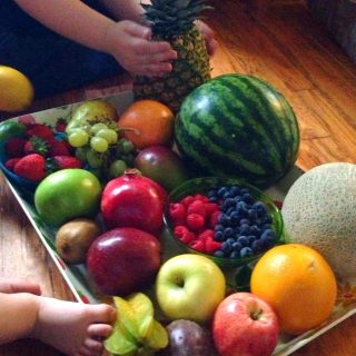 Kids Fruit Exploration - Sponsored by FruitsMax at B-Inspired Mama