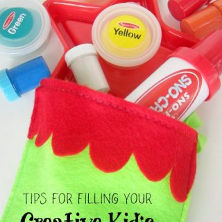 Tips for Filling that Creative Kids Christmas Stocking - #shop #searsStyle #cbias - B-Inspired Mama