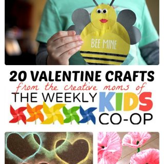 20 Creative Valentine Crafts for Kids at B-Inspired Mama