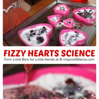 Fizzy Hearts Science for Kids at B-Inspired Mama
