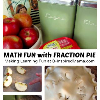 Math Fun with Fraction Pie - B-Inspired Mama