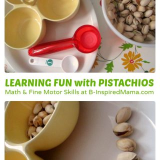 Early Learning Fun with Pistachios - #Sponsored by #PistachioHealth - B-Inspired Mama