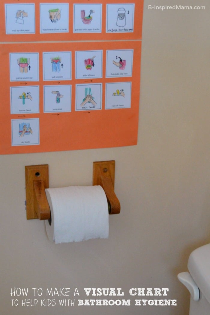 How to Make a Visual Schedule for Kids Bathroom Habits - #sponsored #CtnlCareRoutine #PMedia - B-Inspired Mama