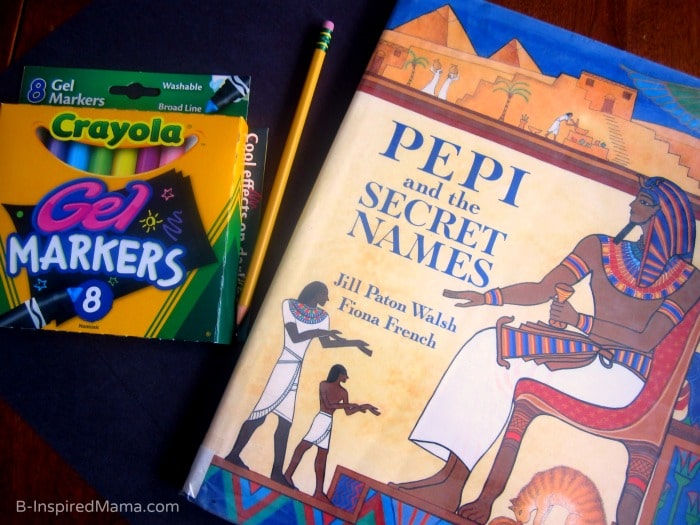 Learning About Egypt with a Kids Art Project (#Sponsored by #SwifferatTarget) at B-Inspired Mama