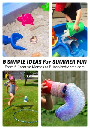 6 Simple & Fun Summer Activities {Sponsored by Dollar Tree #DTSummerFun] at B-Inspired Mama