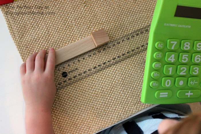 Measuring for some Math Fun at B-Inspired Mama