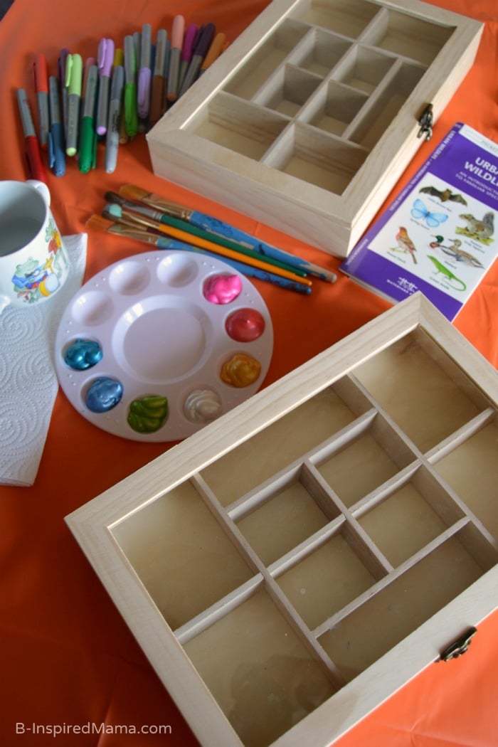 Collection Box Kids Craft - Supplies - at B-Inspired Mama