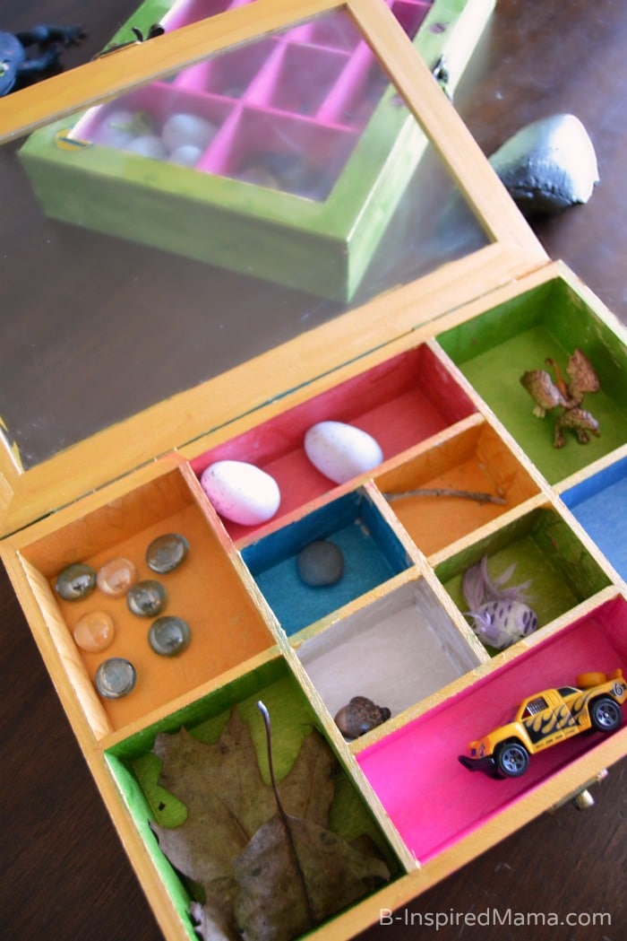 Collection Box Kids Craft - at B-Inspired Mama